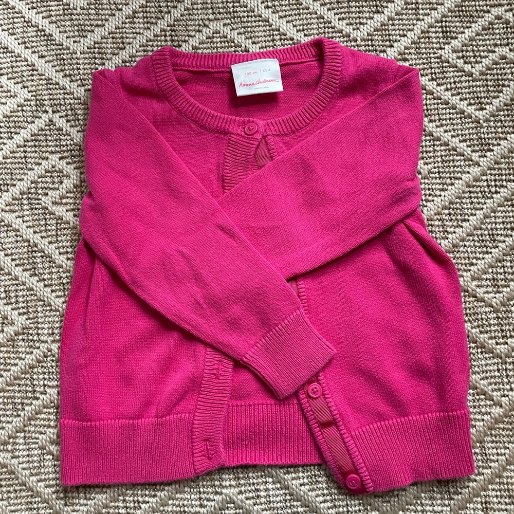 Hanna Andersson Pink Sweater-4T
